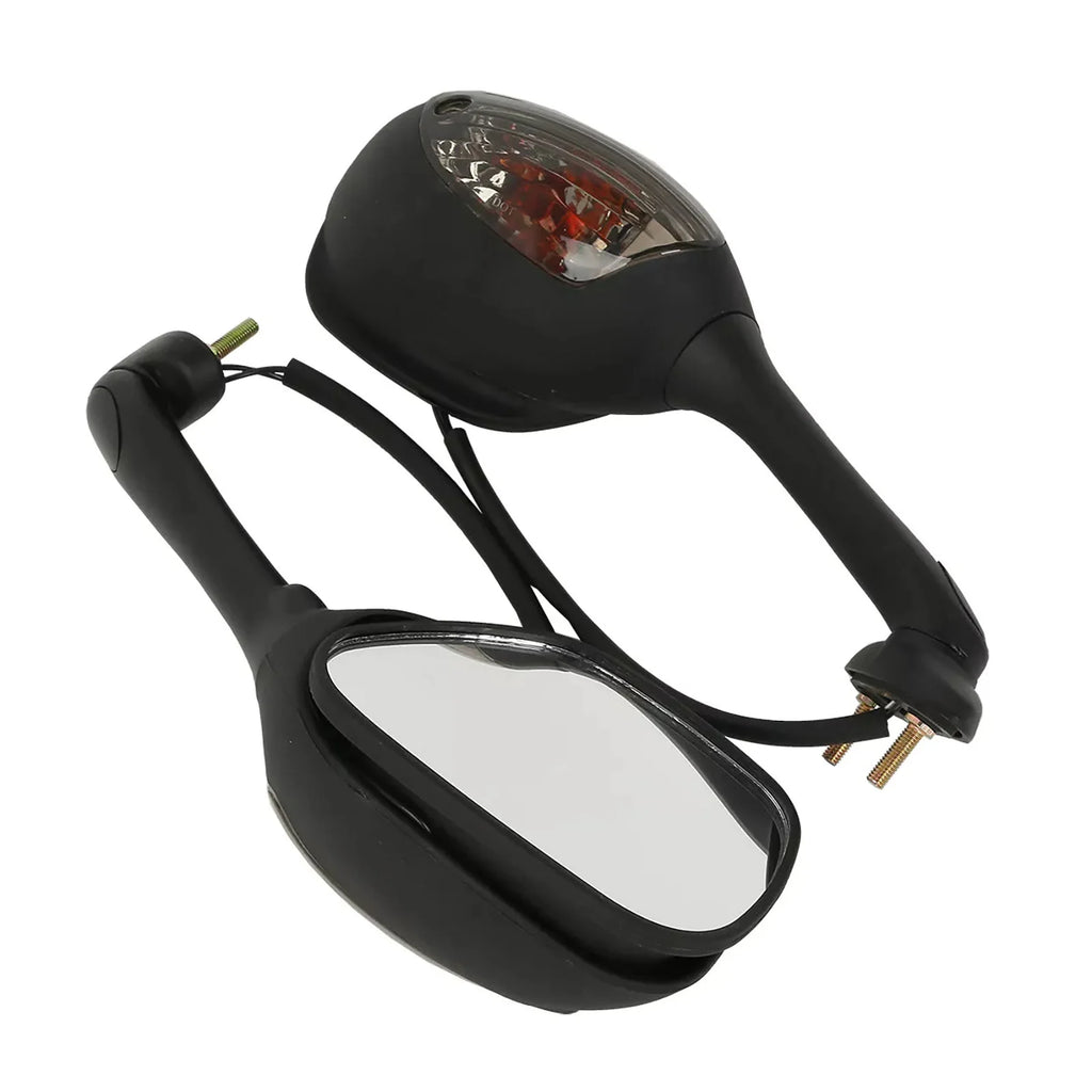1 Pair Rearview Mirrors Bulit Turn Signal Light Replacement Parts