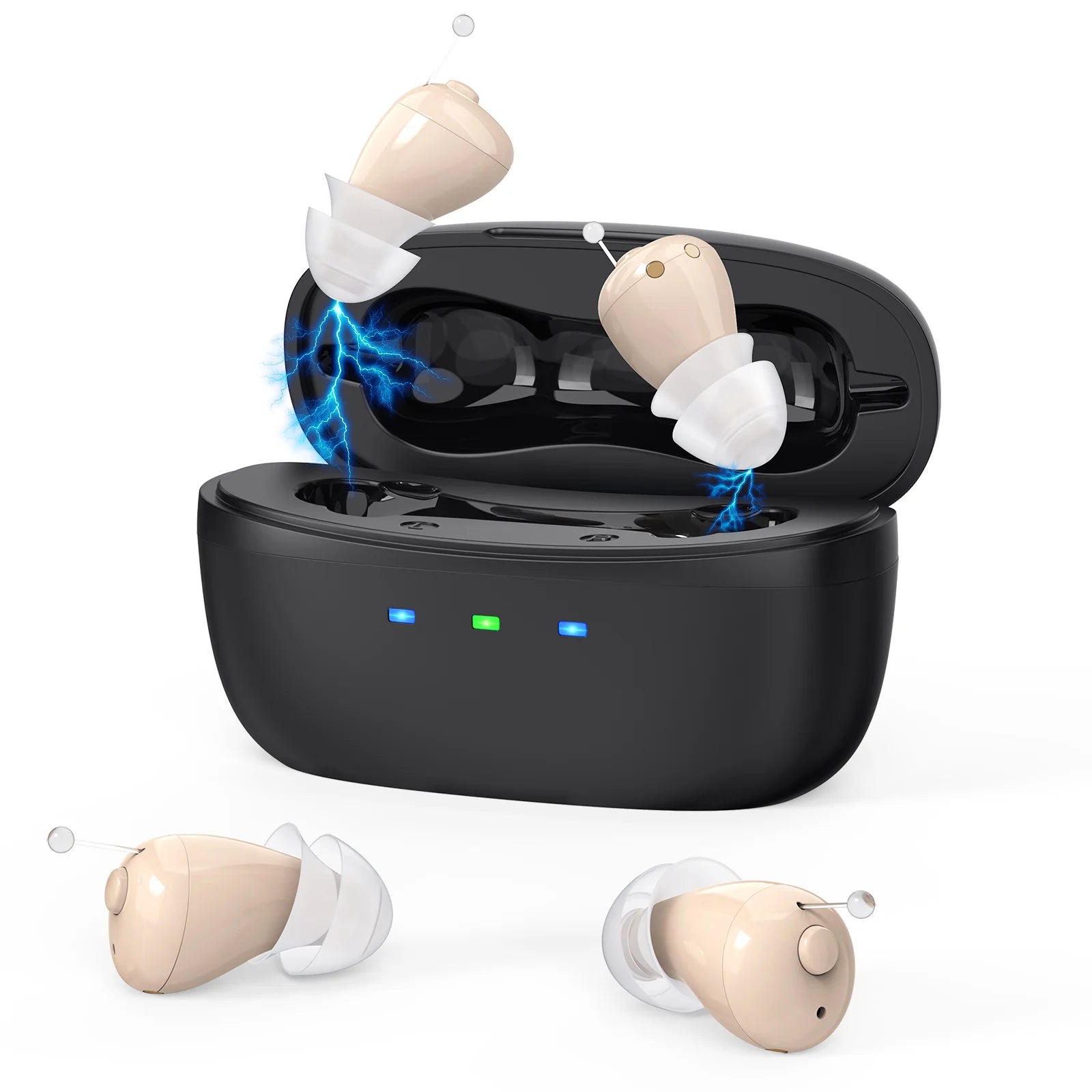 Hearing Amplifiers Earbud Digital In-ear Enhancer Sound Voice