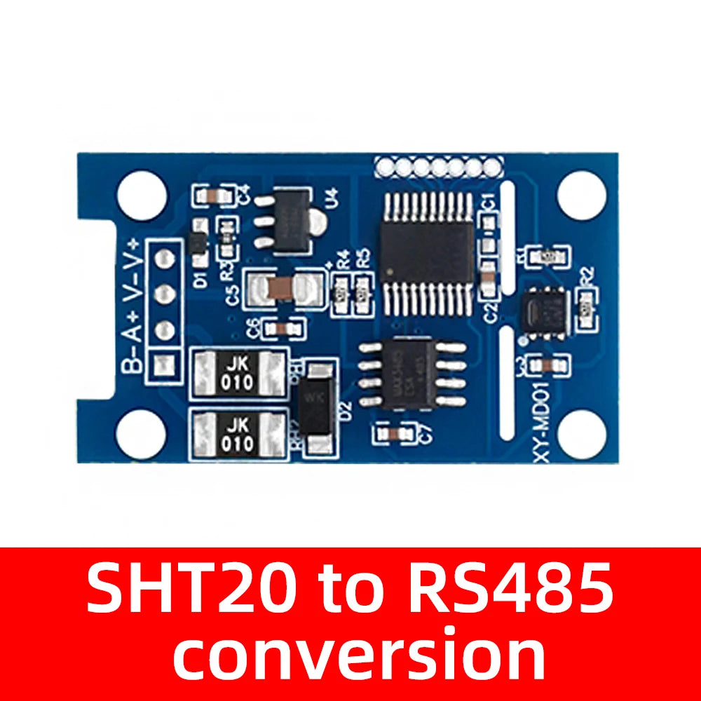 Modbus RS485-Enabled SHT20 Sensor – High-Precision Temperature & Humidity Monitoring Transmitter Zpaxo sht20