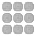 Silicone Drain Strainer Set 6/9pcs – No-Clog Filter & Suction Base