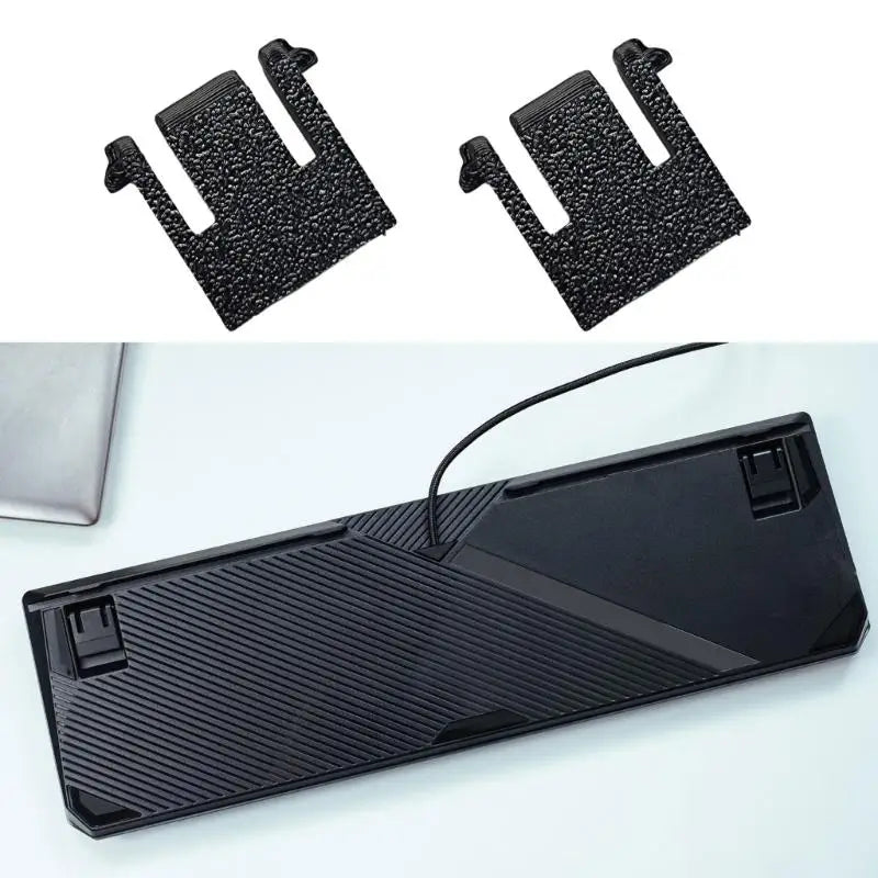 652F 2PCS Replacement Keyboards Bracket Leg Foot Stand Holder for ROG Strix RX/ TKL/NC /XA05 Keyboards Zpaxo