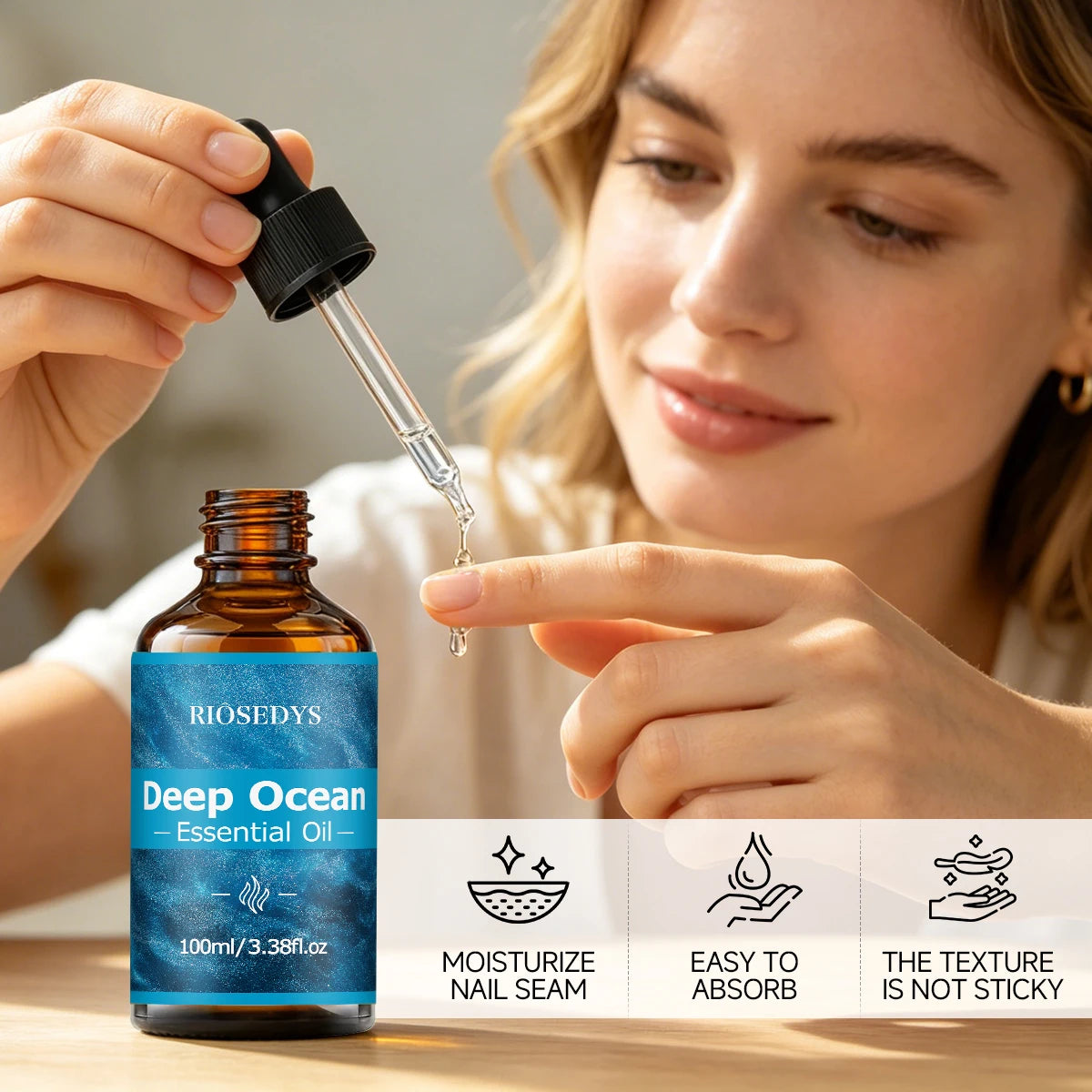 DEEP OCEAM ESSENTIAL OIL Suitable Massage Skincare Deeply Nourishes Zpaxo