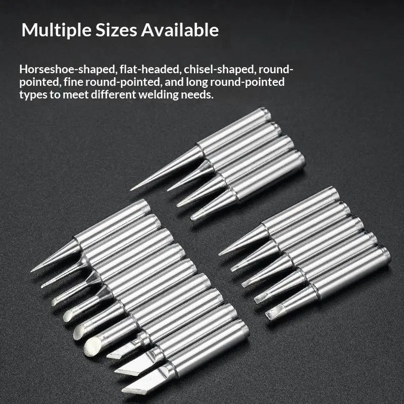 900M-T Pure Copper Soldering Iron Tips – 5 or 10 Pack Soldering Iron Tips Zpaxo