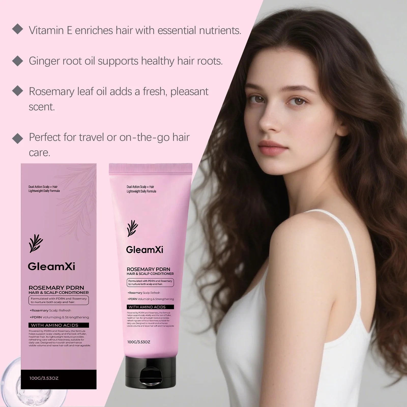 Hair Moisturizing Conditioner Revitalizes Scalp Dry Damaged Hair Treatment Frizz Control Softness Scalp Protection Conditioner Zpaxo