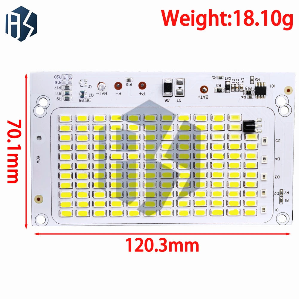 25w 40w 60w 100w LED Outdoor Solar Energy 5730 Brightness Bead Zpaxo