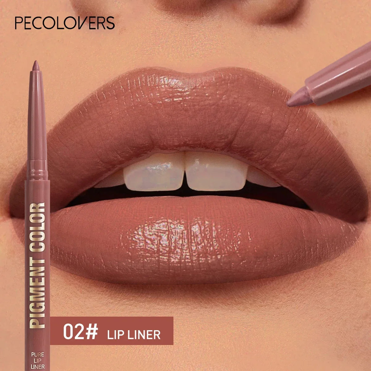12 color lip enriching lipliner lip moisturizing three-dimensional fitting light thin silky and clear lip liner Zpaxo 02