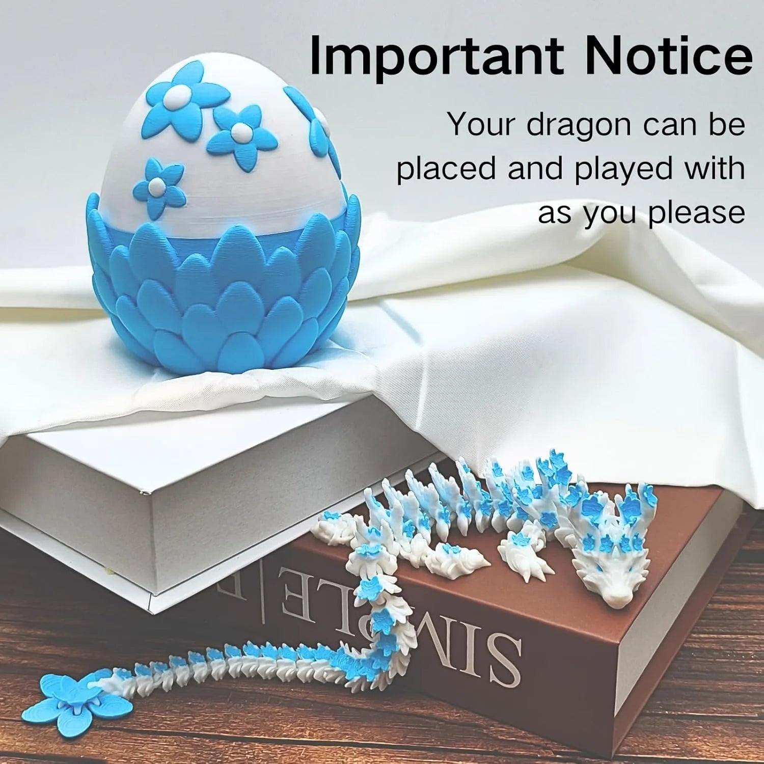 3D Printed Dragon Eggs Easter Basket Stuffers Prefilled Sakura