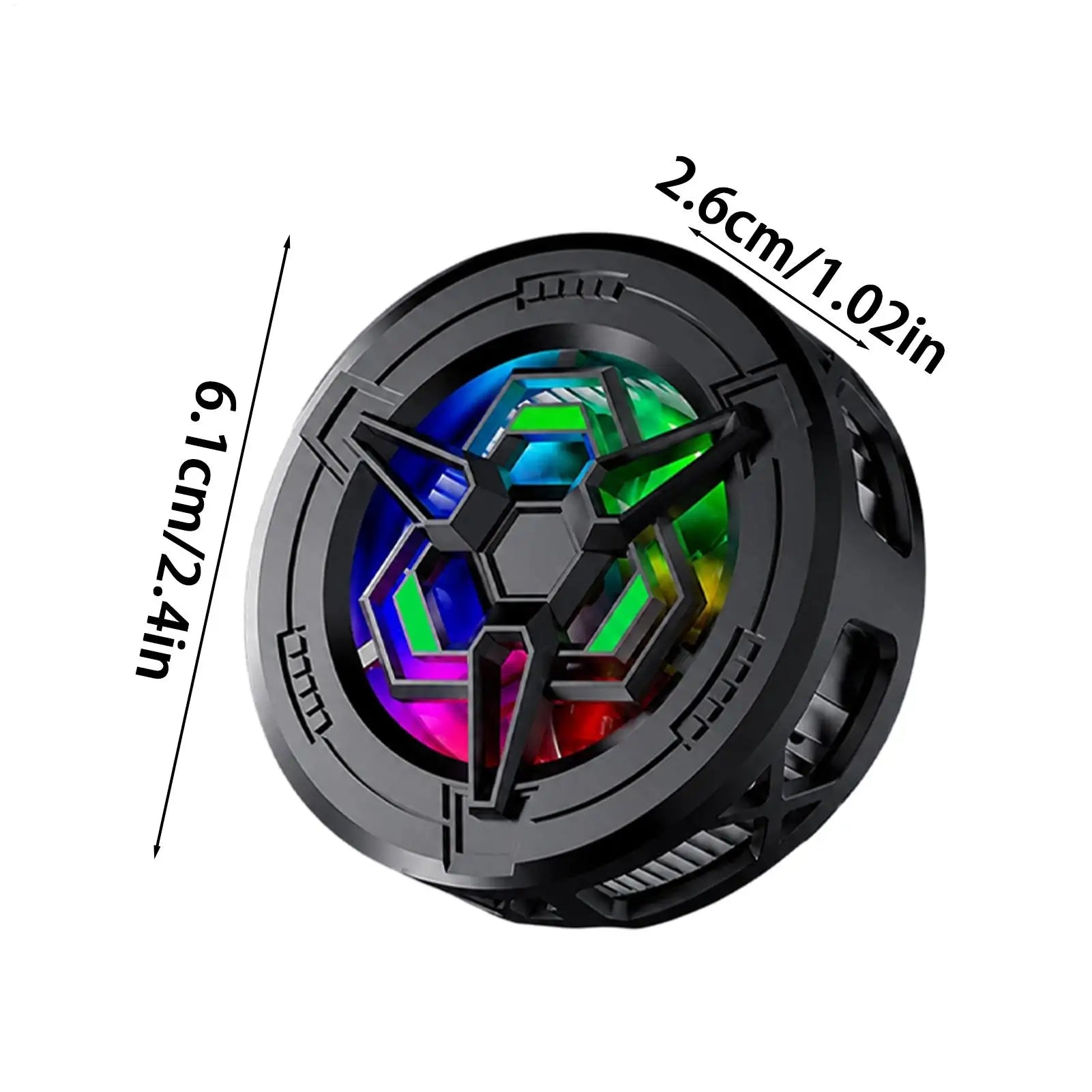 Magnetic Phone Cooler 1 Clip Low Noise Lightweight Fan Radiators USB