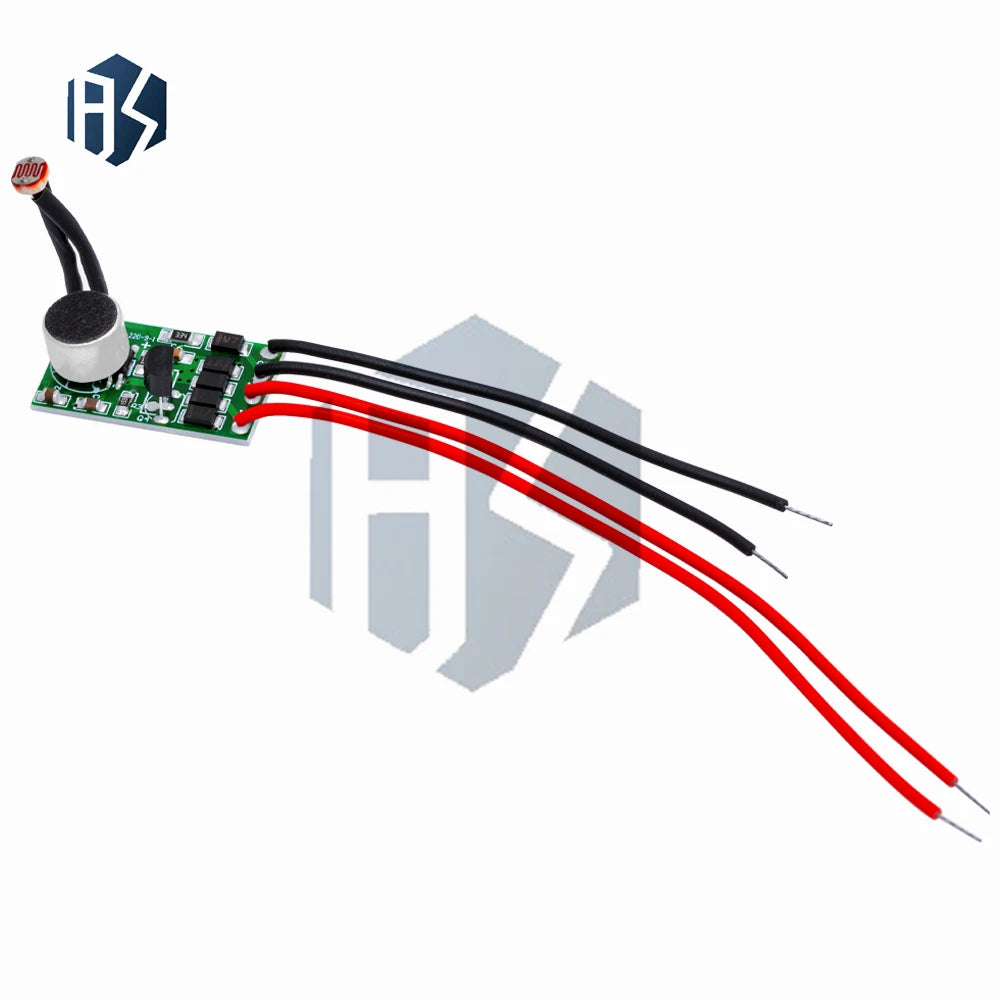 220V voice controlled driving template, bubble LED controlled driving induction module, intelligent voice controlled induction Zpaxo