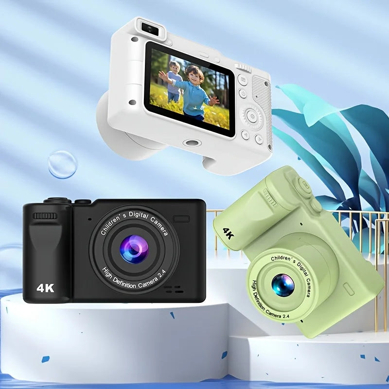 Portable Digital Camera CCD High Definition Autofocus 8X Zoom Video Camcorder Student Party DSLR for kids Beginner Camera Zpaxo
