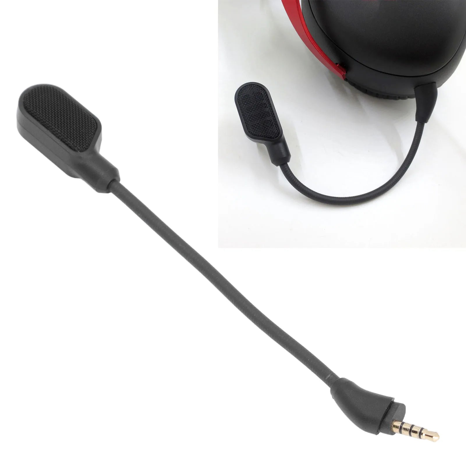 Detachable Microphone Boom Noise Cancelling Lightweight Gaming