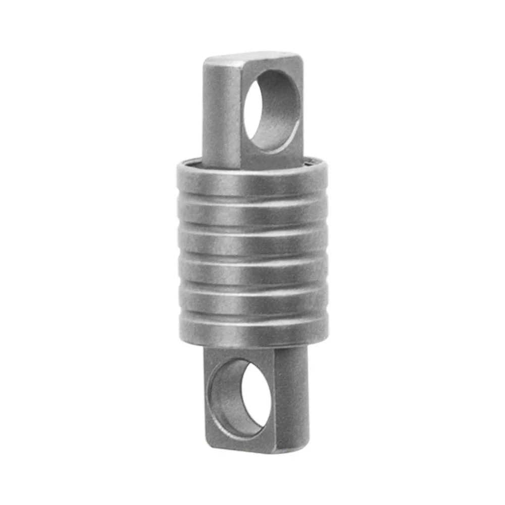 Portable 360° Rotatable Titanium Keychain Accessories Swivel Mini Spinner Buckle Holder Silver Connect Accessories Tool Zpaxo Silver
