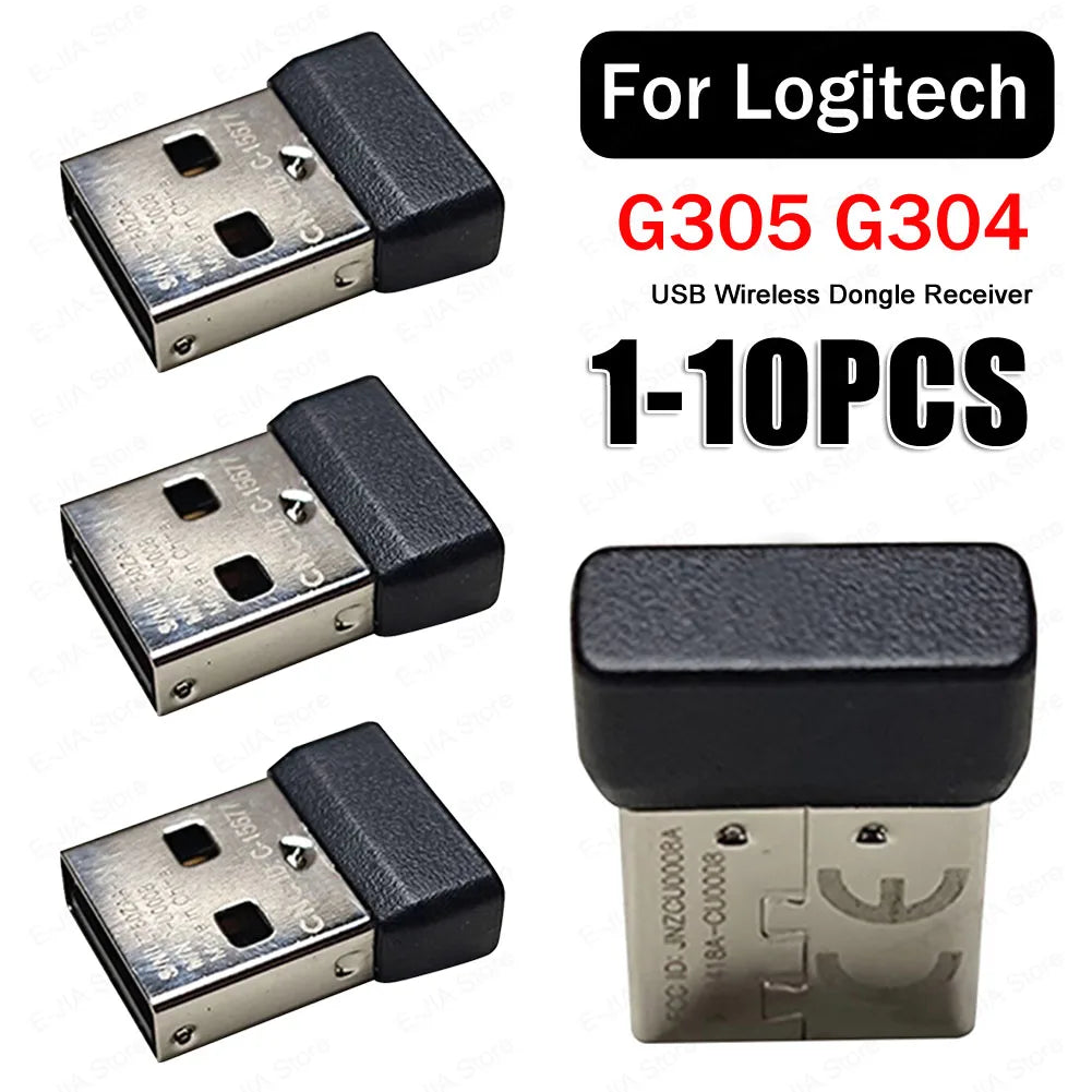 USB Mouse Receiver Adapter Replacement USB Receiver Dongle Plug USB Adapter for Logitech G305 G304 Wireless Gaming Mouse Zpaxo 3PCS China Mainland