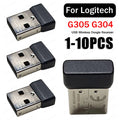 USB Mouse Receiver Adapter Replacement USB Receiver Dongle Plug USB Adapter for Logitech G305 G304 Wireless Gaming Mouse Zpaxo 3PCS China Mainland