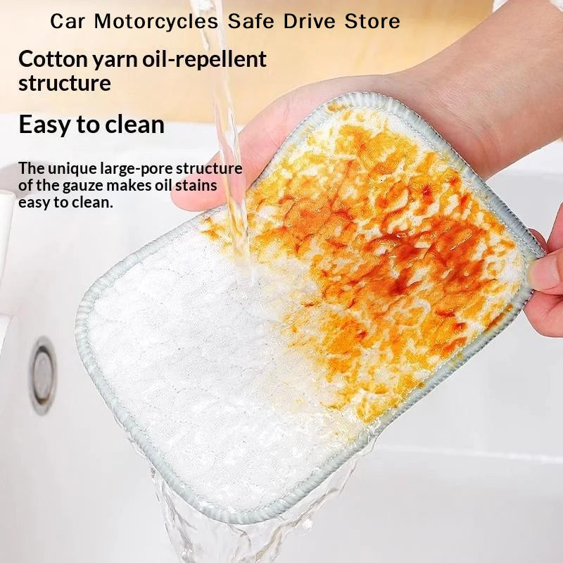 CM2026 Generation Kitchen Cleaning Cloth Dishcloth Pad Double-sided