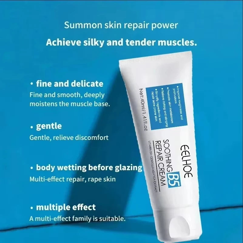 Eelhoe B5 Repair Cream – Soothing Hydrating Face Moisturizer Face Repair Cream Zpaxo