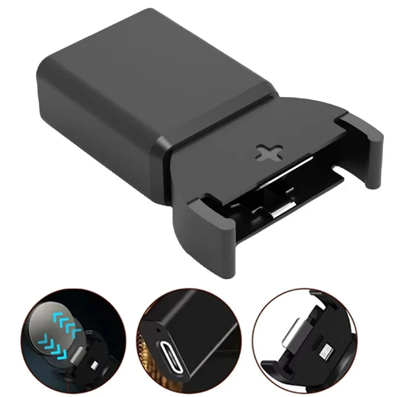 Type C Plug Lithium Coin Battery Adapter For LIR2032 LIR1632 LIR2025 ML2032 ML2025 CR2032 Coin Button Cell Battery Fast Charger Zpaxo
