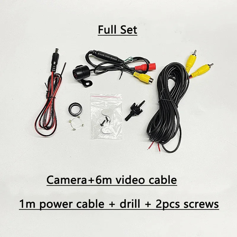 Car High-definition Camera Large-angle Waterproof CMOS Rear Front