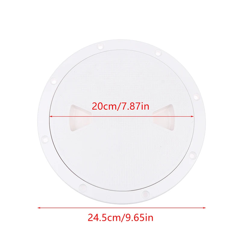 ABS Round Inspection Hatch Cover 4" 6" 8" – Kayak & Yacht