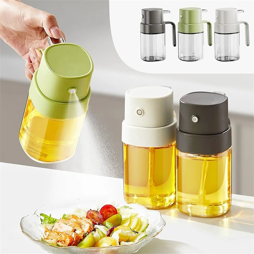 Oil Spray Bottle Atomizing Dispenser Pot Air Frying Pan Kitchen Zpaxo
