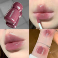 Water Light Mirror Lip Gloss Lasting Moisturizing Red Brown Lip Tint Waterproof Sweat-Proof Matte Silky Liquid Lipstick Makeup Zpaxo 01