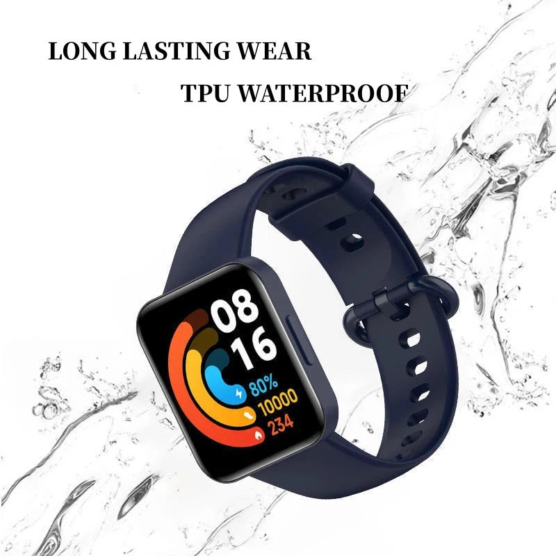 Sport Silicone Straps for Redmi Watch 2 3 Lite Active Replacement Strap Watchstrap Bracelet for Xiaomi Mi Watch Lite Accessories Zpaxo