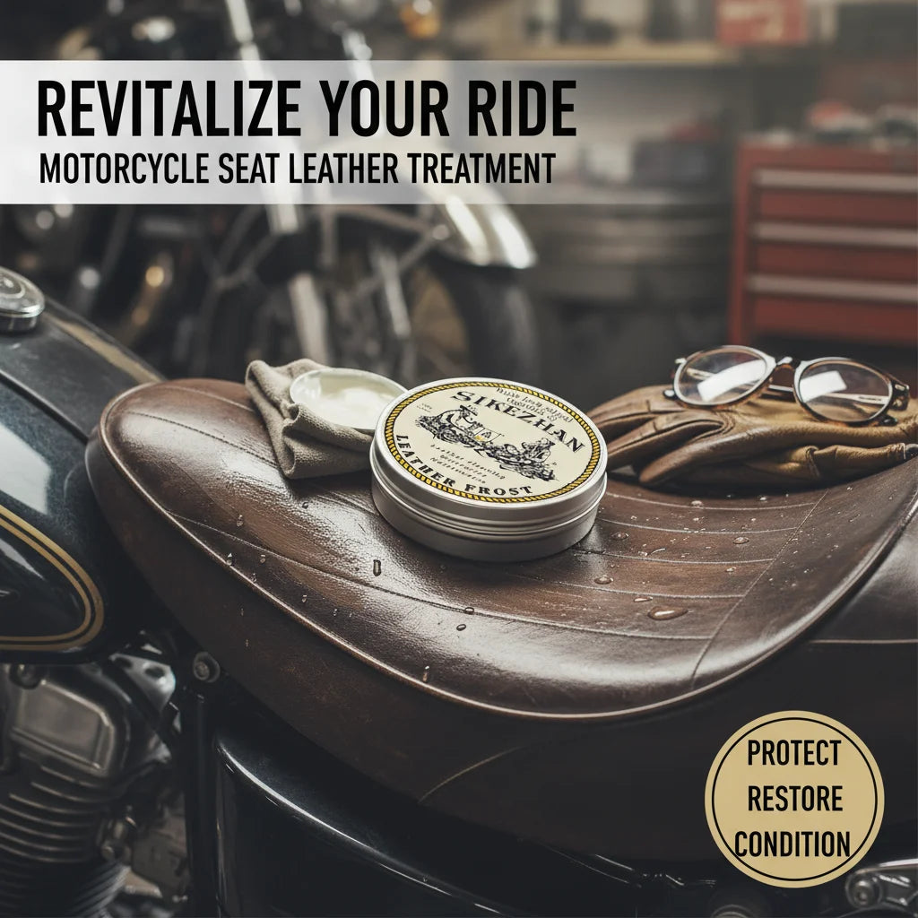 Leather Care Cream Refurbishment Polishing Paste Prevents Cracking Cleaner Moisturize for Car Bike Seats,Jackets,Bags,Boots Zpaxo