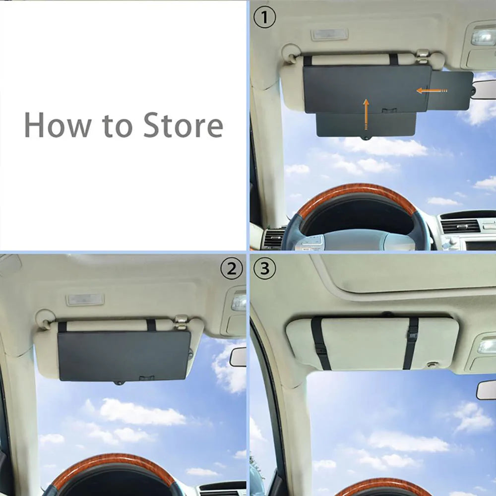 Creative UV Rays Blocker Extender Cars Anti-glare Auto Accessories Zpaxo