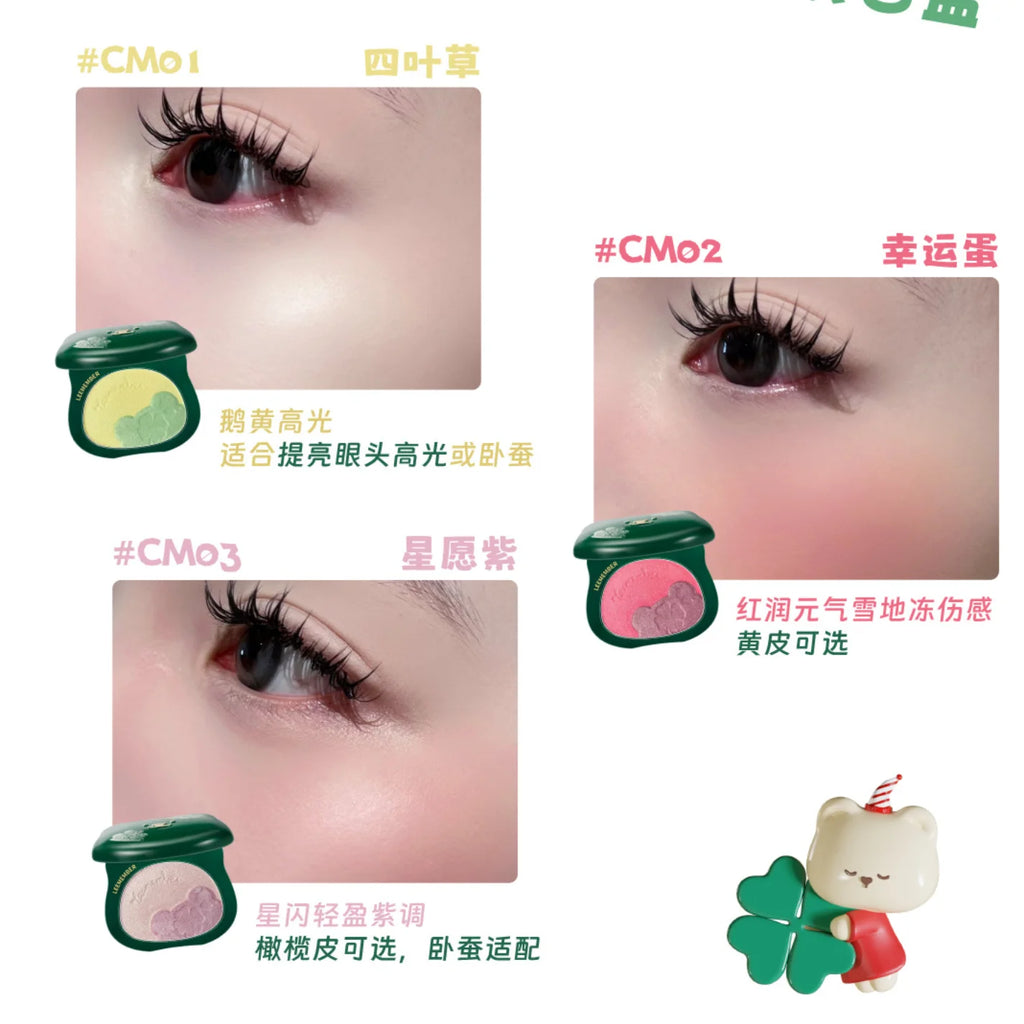 LEEMEMBER Satin Finish Multi Purpose Powder Summer Edition Blush Zpaxo