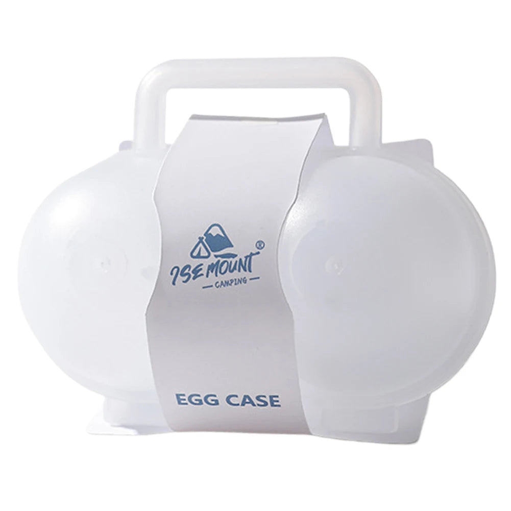 1 2 Grid Egg Box Container Anti-fall Organizer Anti Shake Boiled Zpaxo 1 pcs