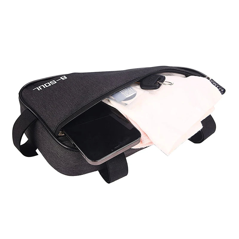 Bicycle Triangle Bag Portable Large Capacity Rainproof Cycling MTB