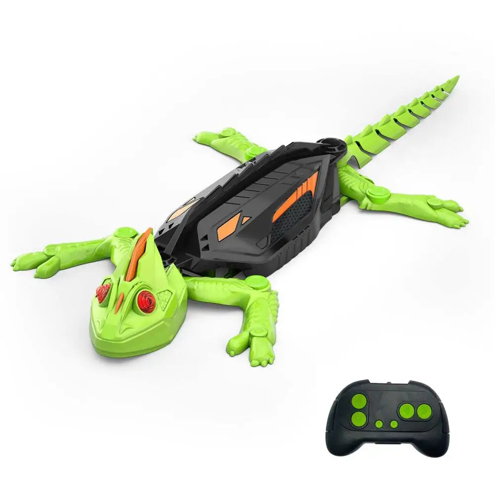 RC Wall Climbing Gecko Toy with LED Eyes | Kids & Adults RC Climbing Toy Zpaxo chameleon