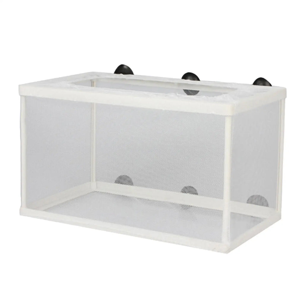 Fish Breeder Box Separation Juvenile Spawning Incubator Fish Hatching Mesh Breeding Isolation Net for Newborn Fry Clownfish Zpaxo