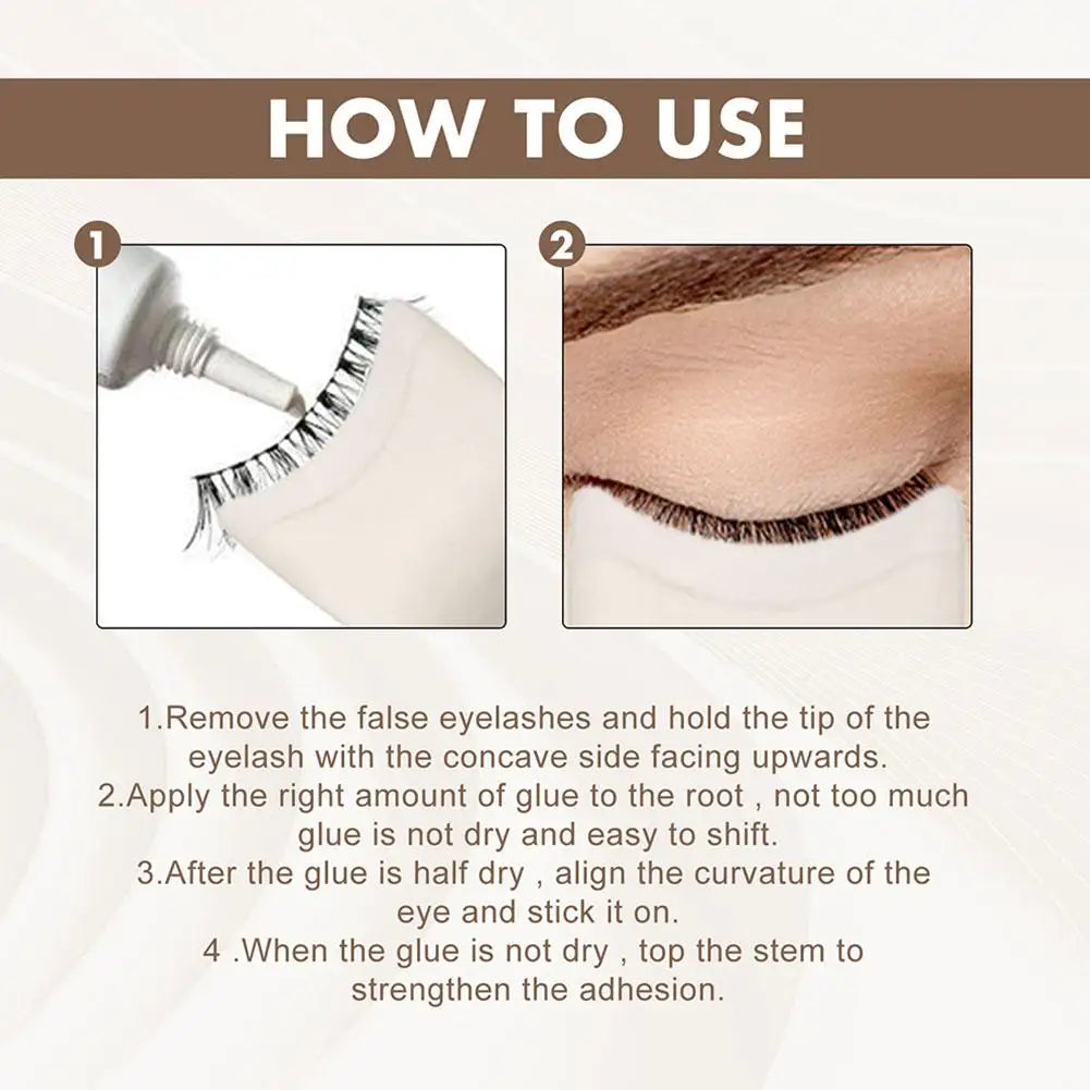Plastic Eyelash Curler & False Eyelash Applicator Tweezer Eyelash Applicator Tool Zpaxo