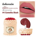 Strawberry Cake Mousse Lip Mud – Glaze Lipstick Silky Smooth Mousse Lipstick Zpaxo 4 Camellia Blush