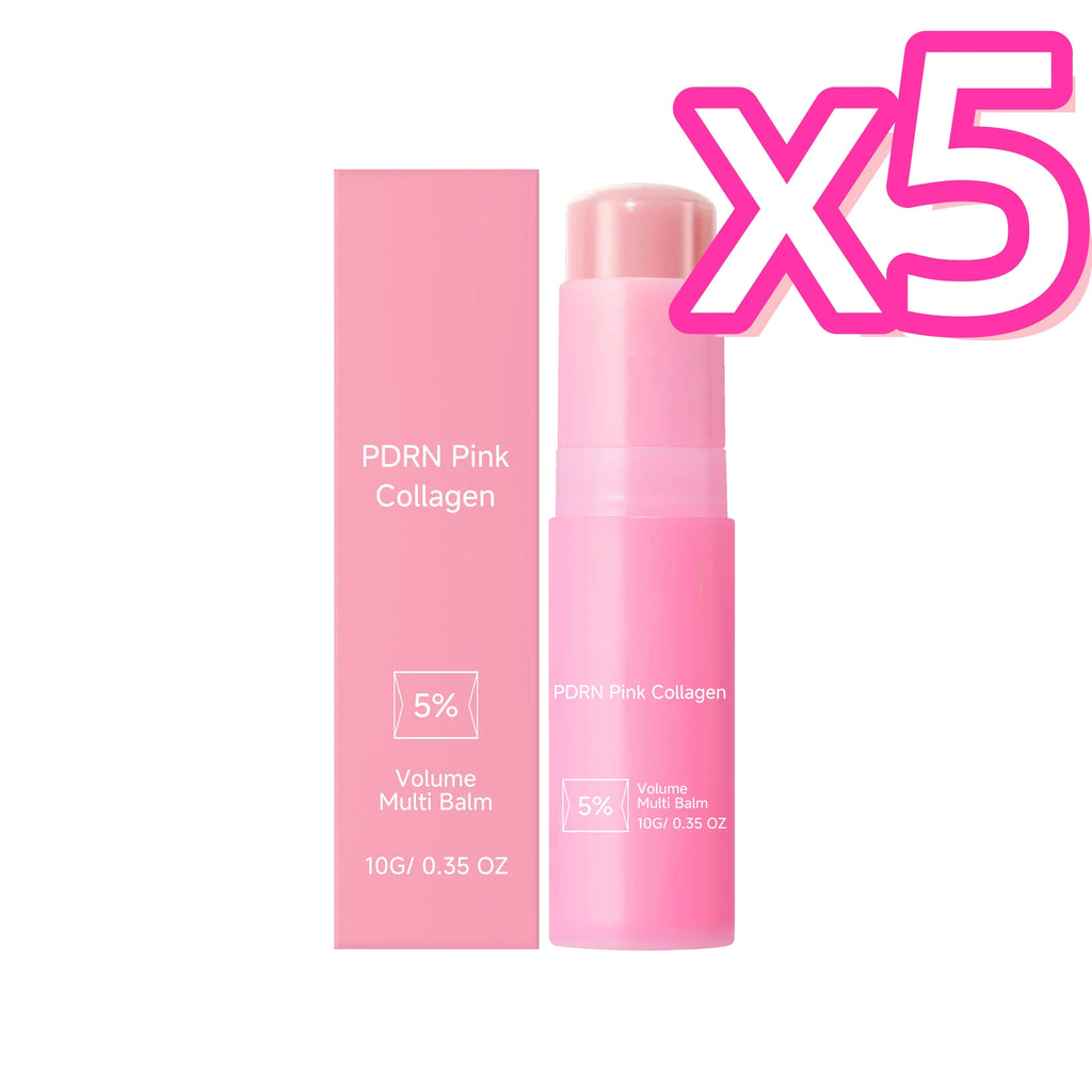 Collagen Multi Balm Stick – Anti-Wrinkle Face & Lip Moisturizer Collagen Balm Stick Zpaxo 10g Boxed x 5