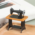 ▶1Pc 1:12 Dollhouse Miniature Sewing Machine Model Doll Furniture Decor Toy Zpaxo Yellow