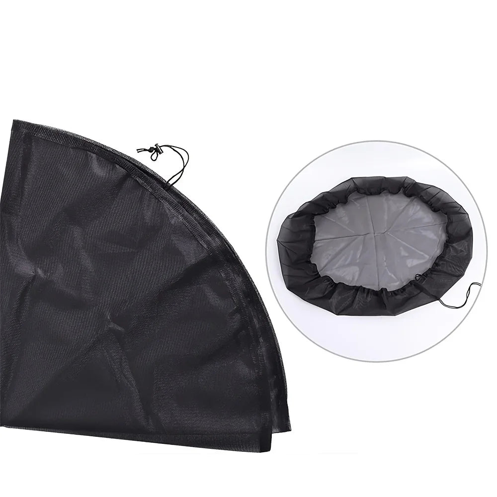2PCS Mesh Cover Netting for Rain Barrels Water Collection Buckets Tank Raindrop Harvesting Tool Anti-Mosquito Water Protection Zpaxo