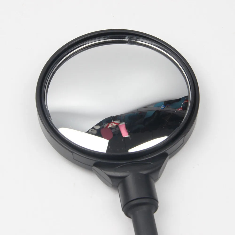 1PC Bicycle HD Rearview Handlebar Mirror 360° Mountain Road Bike Motorcycle Universal Bendable Hose Adjustable Rearview Mirror Zpaxo