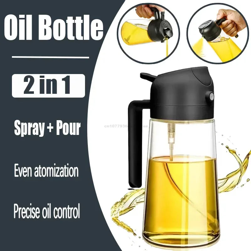 Plastic Kitchen Barbecue Cooking Spray Oil Pepper Spray Vinagrera Liquid Pimentee Oil Olive Oil Dispenser Soy Sauce Container Zpaxo