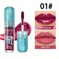 Moisturized Mirror Lip Glaze Long-lasting Color Rendering,not Easy To Fade Film-forming Water-light-sensitive Dudu Mirror Zpaxo 01