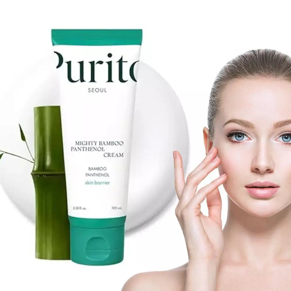 Purito Cream Bamboo Extract Panthenol Intensive Moisturizing Repairing Revitalizing Soothing For All Skin Type Skin Care Zpaxo