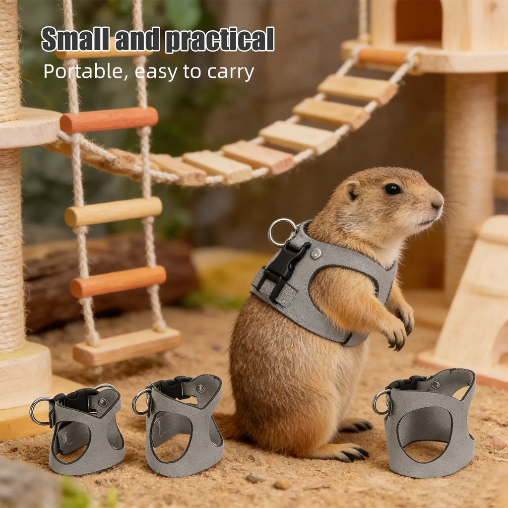 Bunny Harness Vest Leash Small Pets Including Squirrel Gerbil