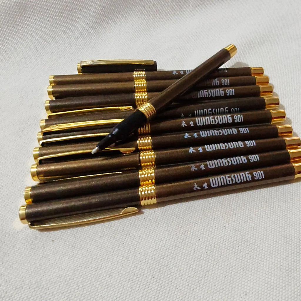 10-Pack Metal Gel Pens, Smooth Writing, Student Office Stationery, Clearance Sale, Limited Time Special Offer Zpaxo