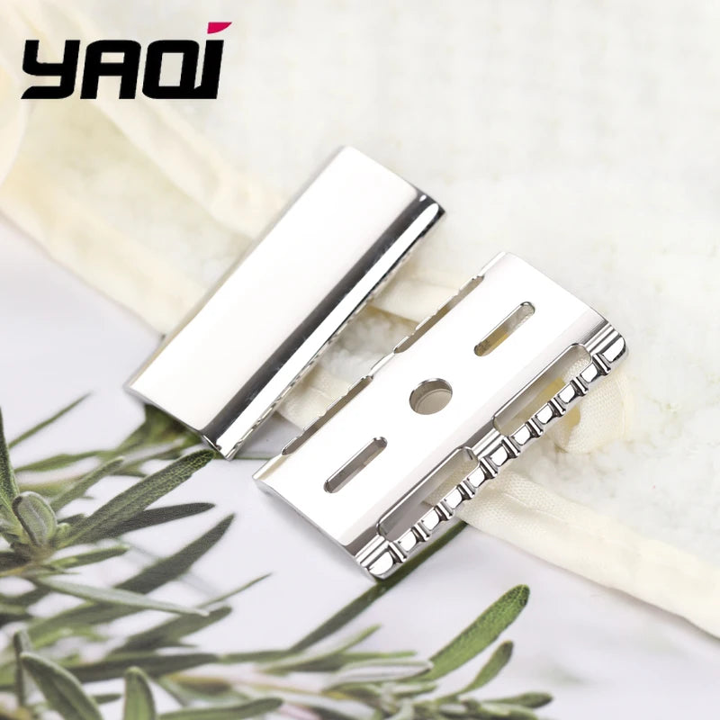 2026 YAQI Ghost 70SP 316 Stainless Steel Polished Safety Razor Head with 0.7mm Blade Gap Zpaxo