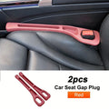 2-Pack Car Seat Gap Filler & Console Organizer – Universal Car Seat Organizer Zpaxo RED 1 pair