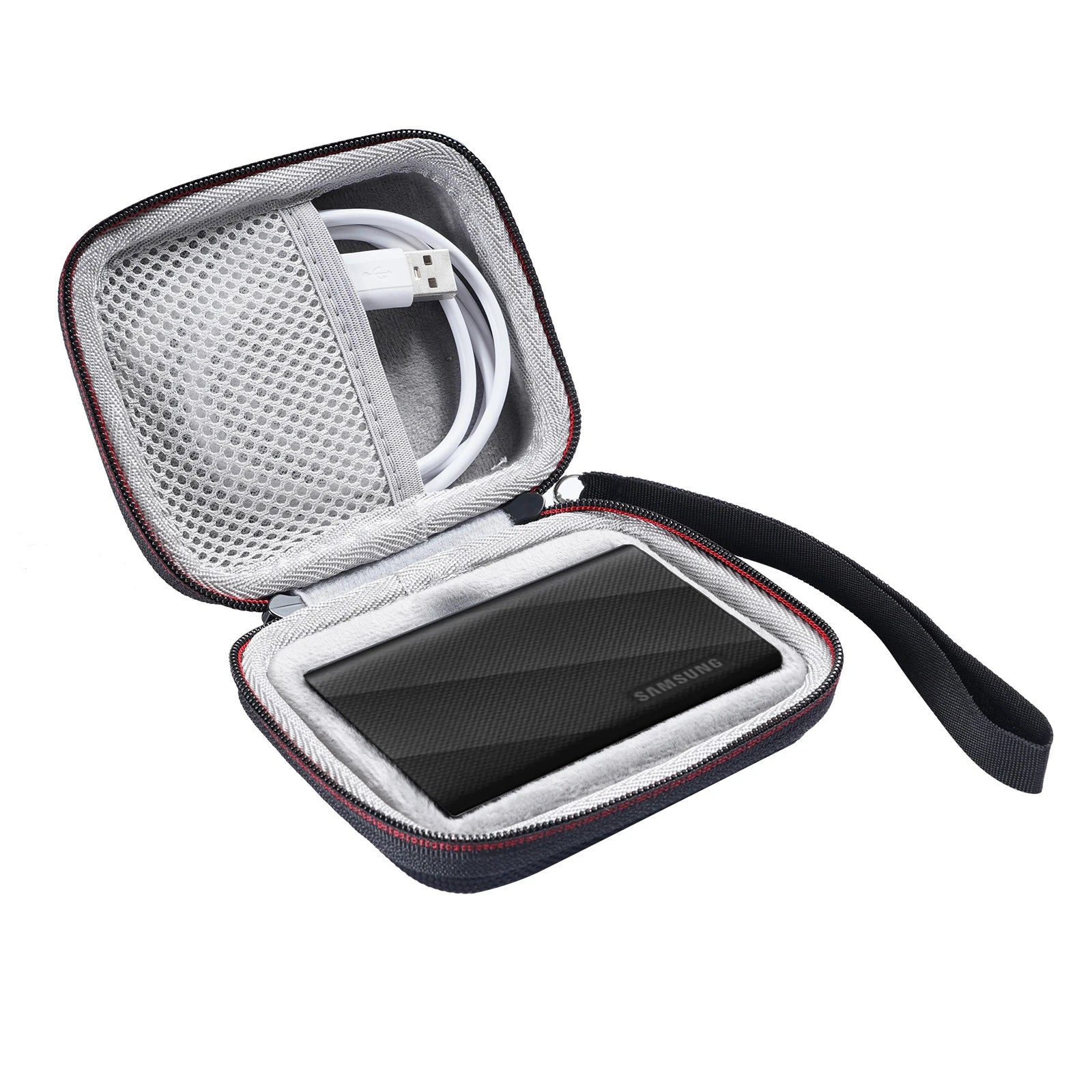 New Carrying Case Bag for Samsung Portable SSD T9 Zpaxo