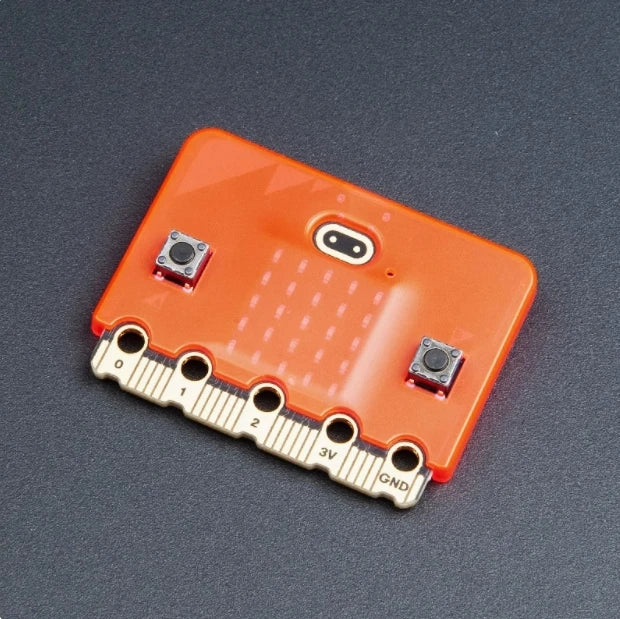 Microbit V2 Motherboard Programming Protective Case Sensor Expansion Zpaxo red