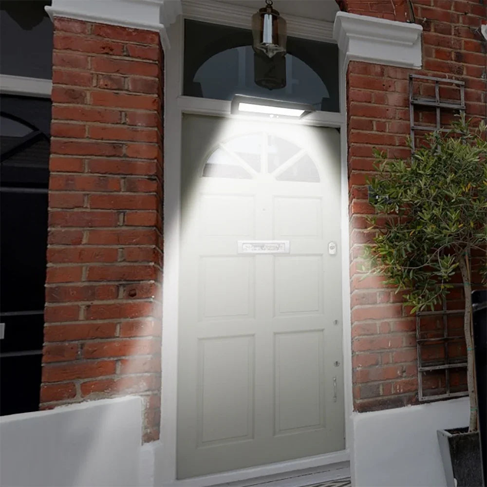 Bright Solar Wall Lights Motion Sensor Outdoor 4 Modes Light Zpaxo