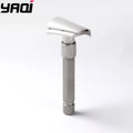 2026 Yaqi Matte Torqx Adjustable Safety Razor Slant Stainless Steel Classic Shaving Tool for Precision Grooming Zpaxo RAASS2473-M